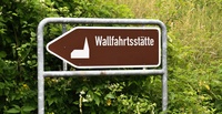 Wegweiser Wallfahrtsstätte