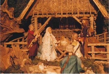 Die Schmerlenbacher Krippe früher