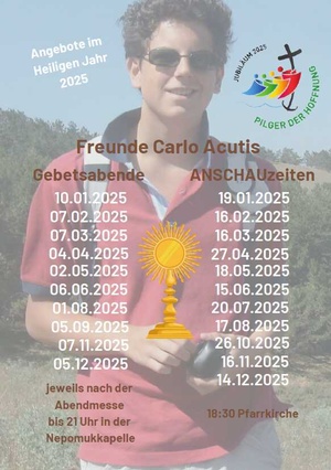 Plakat Anschauzeit
