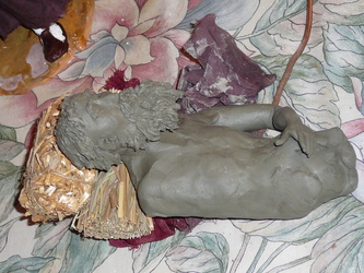 Modellierung einer Krippenfigur