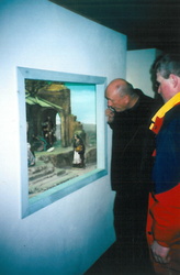 Besuch in der Krippengalerie